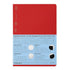Stalogy A5 RED Editor's Series 365Days DOT GRID Notebook Bullet Journal Bujo | S4148 184 Sheets 368 Pages