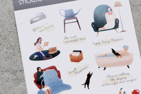 MU Lifestyle Print-On Stickers Rub-On Stickers Transfer Stickers Translucent Stickers 080 | Do What You Love Crafting Hobbies Gardening