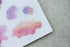 MU Lifestyle Print-On Stickers Rub-On Stickers Transfer Stickers Translucent Stickers 009 | Watercolor Blue Green Purple Pink Accents