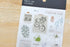 MU Lifestyle Print-On Stickers Rub-On Stickers Transfer Stickers Translucent Stickers 178 | Yet She Bloomed Modern Art Black & White