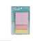 Kokuyo 2Way BLUE Sticky Pads Loose Leaf Smart Ring Binder Spiral Notebook with Ruler Index Sticky Notes Planner Sticky | 20 Sheets WSG-RUT41