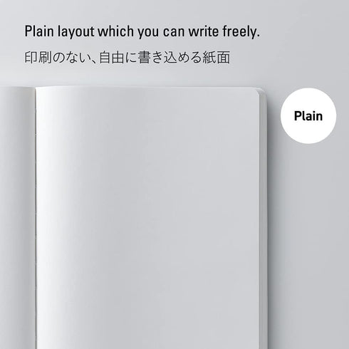 Stalogy A5 BLACK Editor's Series 365Days BLANK Plain Notebook Bullet Journal Bujo | S4139 184 Sheets 368 Pages