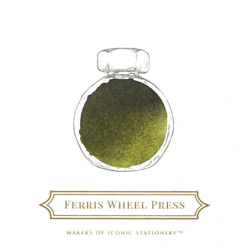 Ferris Wheel Press The BOOKSHOPPE Collection 3 Pack Charger Samples Fountain Pen Ink Dip Pen Ink Bottle Ink | Three 5ml Bottles PMW