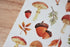 MU Lifestyle Print-On Stickers Rub-On Stickers Transfer Stickers Translucent Stickers 031 | Best Wishes Mushroom Fall Autumn Mabon