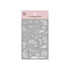 MU Lifestyle Print-On Stickers SILVER FOIL Rub-On Stickers Transfer Stickers 04 | Whale Dolphin Sea Live Ocean Salt Water