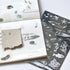 MU Lifestyle Print-On Stickers SILVER FOIL Rub-On Stickers Transfer Stickers 04 | Whale Dolphin Sea Live Ocean Salt Water