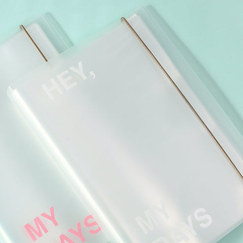 PAPERIAN Hey My Days Sticker Book Sticker Storage Sticker Pockets Sticker Binder South Korea | 40 Pockets 215 X 165mm