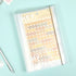 PAPERIAN Hey My Days Sticker Book Sticker Storage Sticker Pockets Sticker Binder South Korea | 40 Pockets 215 X 165mm