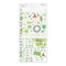 Midori Seal Collection GREEN Color Series Planner Stickers Movable Stickers Notebook Stickers Coordinating Stickers | 2561 Green