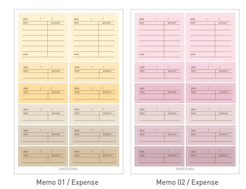 PAPERIAN ROUND Mix EARTH Color Palette Stickers Round Stickers Color Coordinated Sticker | M10