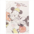 Sunstar A4 MICKEY & MINNIE Mouse Single Pocket Index Clear Folder Pocket Folder Paper Organization
