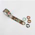 HOLIDAY WREATH Christmas Wreath | Bande Washi Tape Masking Tape Sticker Roll BDA579 200 Stickers