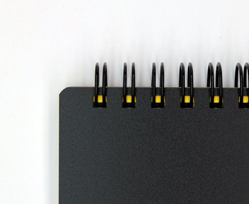 Maruman Mnemosyne A5 BLANK Inspiration Notebook 80 gsm A5 Landscape Spiral Notebook Maruman A5 Landscape Notebook | 70 Pages N183A