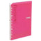 Kokuyo B5 Campus DARK PINK B5 Smart Ring Binder 26 Rings "Lay Flat" Notebook SP700P | 25 Sheets Capacity