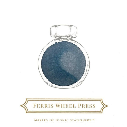 Ferris Wheel Press The BOOKSHOPPE Collection 3 Pack Charger Samples Fountain Pen Ink Dip Pen Ink Bottle Ink | Three 5ml Bottles PMW