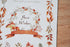 MU Lifestyle Print-On Stickers Rub-On Stickers Transfer Stickers Translucent Stickers 031 | Best Wishes Mushroom Fall Autumn Mabon