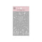 MU Lifestyle Print-On Stickers SILVER FOIL Rub-On Stickers Transfer Stickers 02 | Constellations Astrology Flowers Outer Space