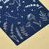 MU Lifestyle Print-On Stickers SILVER FOIL Rub-On Stickers Transfer Stickers 02 | Constellations Astrology Flowers Outer Space