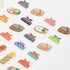Midori Seal Collection Achievement Food Treat Prize Planner Stickers Removable Sticker | 2383