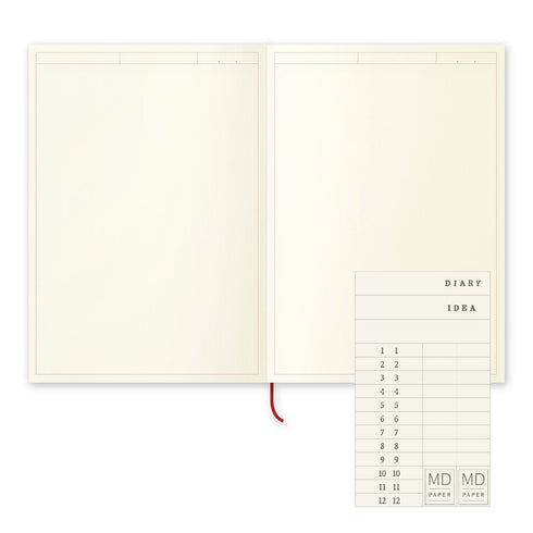 Midori A5 FRAME Journal Diary Notebook | A5 Frame