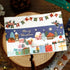 BGM Holiday Banner Christmas Banner Red & Green Banner GOLD FOIL Washi Tape