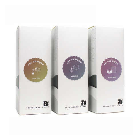 Troublemaker Ink BUTTERFLY DREAMS SHIMMER 2022 Summer Release Fountain Pen Ink Handmade Dip Pen Ink Hand Crafted Bottle Ink | 60ml