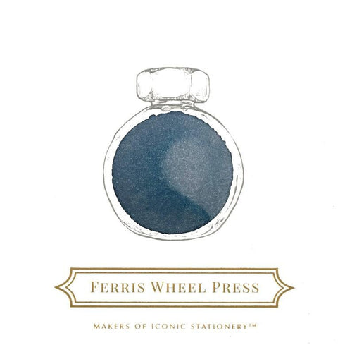Ferris Wheel Press STORIED Blue Fountain Pen Ink Dip Pen Ink Calligraphy Ink Bottle Ink | 38ml