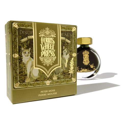 Ferris Wheel Press PETER MOSS Fountain Pen Ink Dip Pen Ink Calligraphy Ink Bottle Ink | 38ml