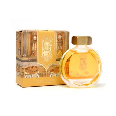 Ferris Wheel Press SPARKLING CHAMPAGNE SHIMMER Fountain Pen Ink Dip Pen Ink Calligraphy Ink Bottle Ink | 38ml