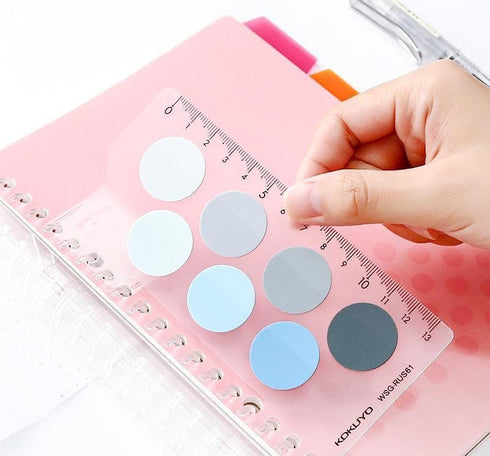 Kokuyo 2Way BLUE Index Dots For Kokuyo Smart Ring Binder Index Tabs 2Way Accessories | WSG-RUS61