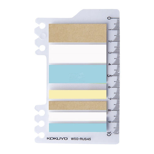 Kokuyo 2Way Page FLags Index Flags Page Markers For Kokuyo Smart Ring Binder Index Tabs 2Way Accessories | WSG-RUS45