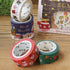BGM Holiday Holly Christmas Holly Christmas Foliage GOLD FOIL Washi Tape