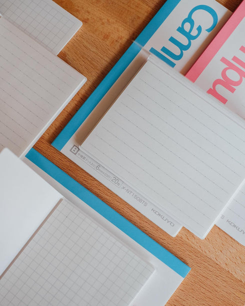 Kokuyo CAMPUS 7mm A Ruled Dotted Line HORIZONTAL Sticky Pads Index Sticky Notes Planner Sticky | NT-150ATB
