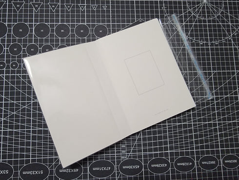 B6 CLEAR PP Cover B6 Notebook Cover Adjustable Planner Fits B6 Papermood Planner | 316mm x 190mm