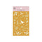 MU Lifestyle HOLIDAY CHRISTMAS Print-On Stickers Rub-On Stickers Transfer Stickers Gold Foil Stickers 02 | All Is Bright