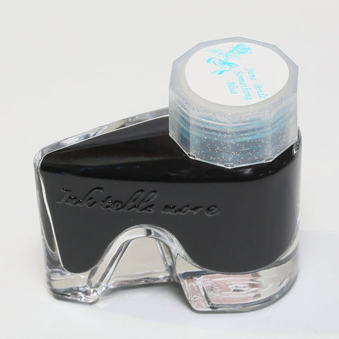 BUNGUBOX Japan JUNE BRIDE Something Blue Sheening Fountain Pen Ink Dip Pen Ink Bottle Ink | 30ml