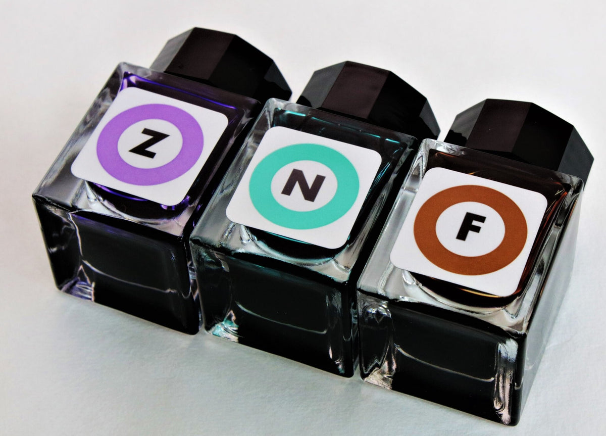 BUNGUBOX Japan TOKYO METRO Color Set Sheening Fountain Pen Ink Dip
