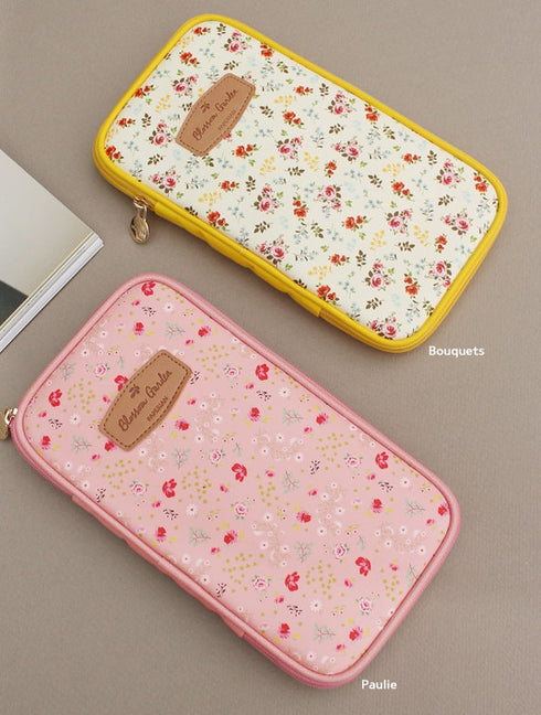 PAPERIAN DRAWER POUCH Pen Case Pencil Case Zippered Case Storage Case Durable Pen Case Vegan Leather Fabric | 115 X 210 X 20mm