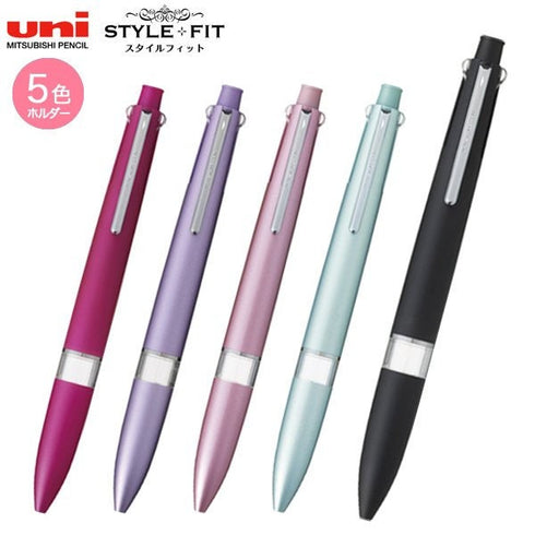 Uni Style Fit PURPLE 5 Color GEL Multi Pen Pen Body KnockType Body Multi Body | UE5H50813