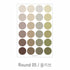 PAPERIAN BROWN ROUND Color Palette Stickers Round Stickers Blank Stickers Circle Stickers Color Coordinated Sticker | R05