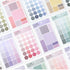 PAPERIAN BROWN ROUND Color Palette Stickers Round Stickers Blank Stickers Circle Stickers Color Coordinated Sticker | R05