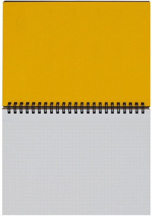 Maruman Mnemosyne A5 5mm GRID Inspiration Notebook 80 gsm A5 Landscape Spiral Notebook Maruman A5 Landscape Notebook | 70 Pages N182A