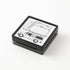 Midori Square Paintable Stamp Re-Inkable Self-Inking Stamp | TRAVEL VACATION Trip Gray Package