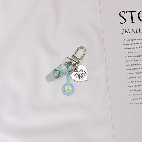 JAPANESE KOHI GRAY Coffee Planner Charm Café Planner Charm Barista Planner Charm Latte Planner Charm Frappuccino Charm | 2.25 X 1.18 Inches