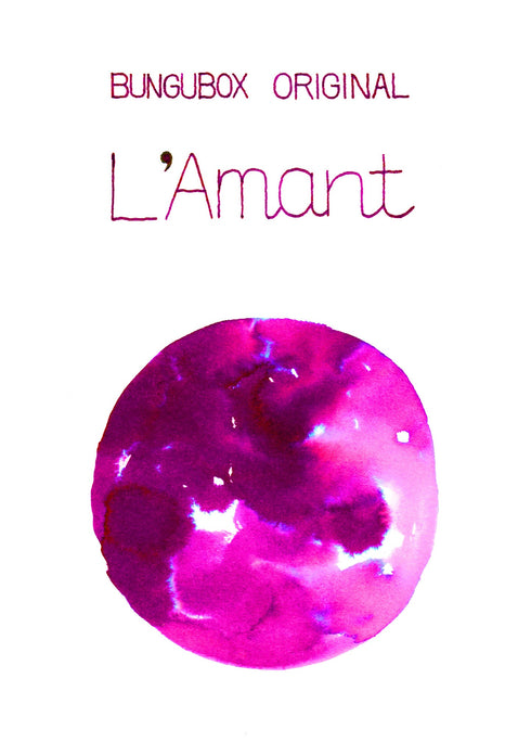 BUNGUBOX Japan L'AMANT Sheening Fountain Pen Ink Dip Pen Ink Bottle Ink | 30ml