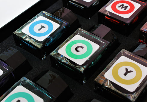 BUNGUBOX Japan TOKYO METRO Color Set Sheening Fountain Pen Ink Dip Pen Ink Bottle Ink | 9 - 20ml Bottles