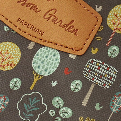 PAPERIAN DRAWER POUCH Pen Case Pencil Case Zippered Case Storage Case Durable Pen Case Vegan Leather Fabric | 115 X 210 X 20mm