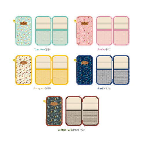 PAPERIAN DRAWER POUCH Pen Case Pencil Case Zippered Case Storage Case Durable Pen Case Vegan Leather Fabric | 115 X 210 X 20mm