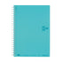 Kokuyo B5 Soft Ring B5 BLUE GREEN Notebook Dotted Line 6mm Rule | 80 Sheets SV308BT