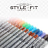 Uni Style Fit Signo 0.28mm Gel Multi Pen Refill Gel Pen Refill 16 Colors | UMR-109-28